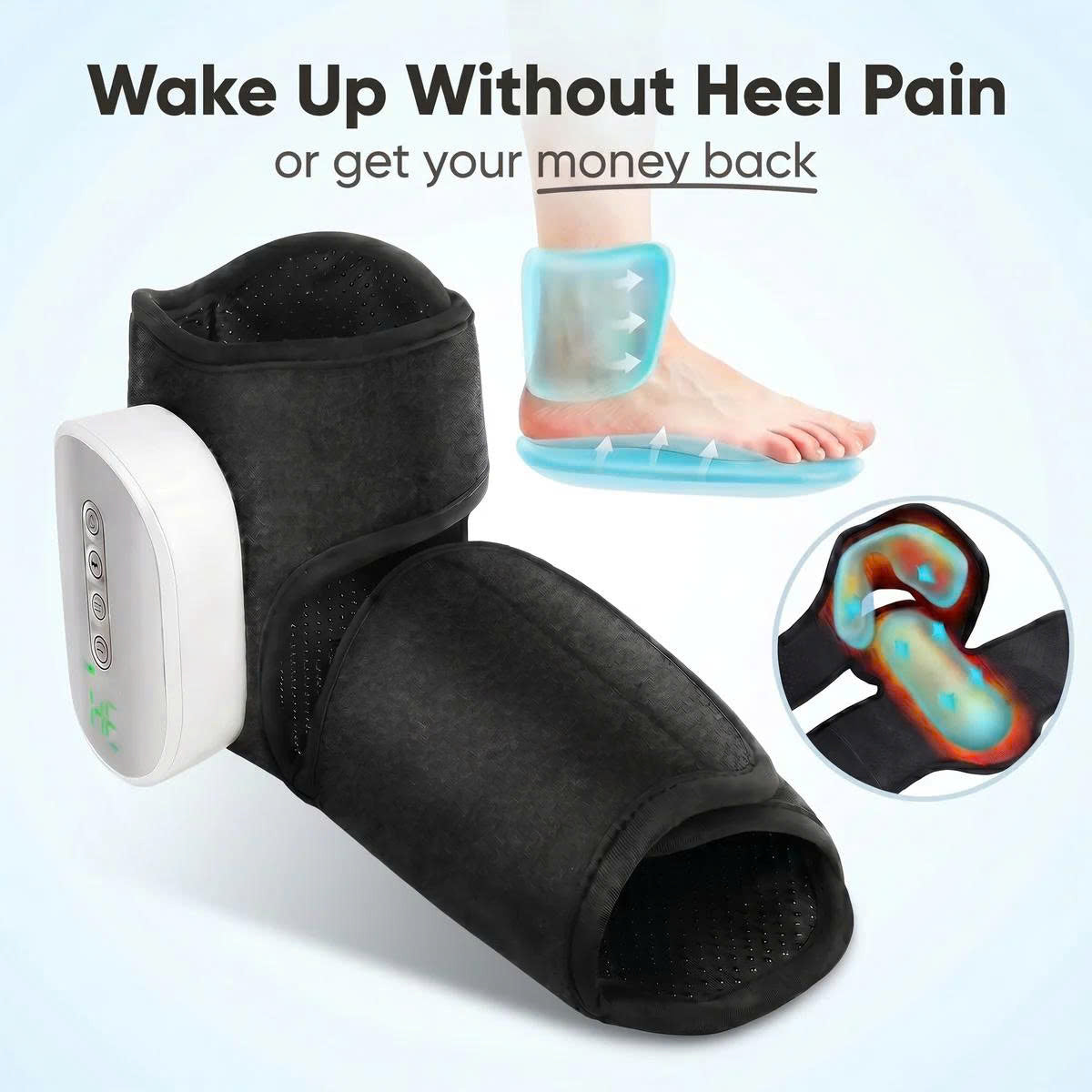 Nexaswell - Foot & Ankle Heat Compression Massager