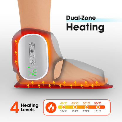 Nexaswell - Foot & Ankle Heat Compression Massager