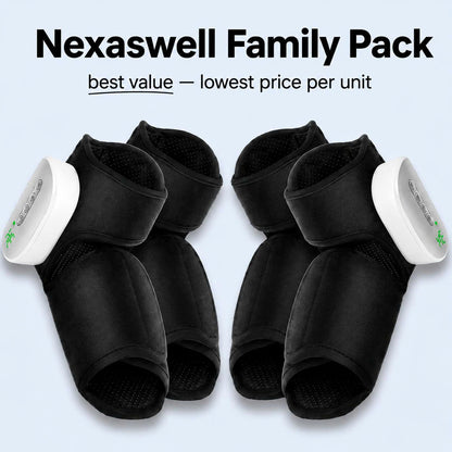 Nexaswell - Foot & Ankle Heat Compression Massager