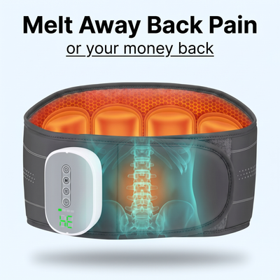 Lumbar Pro - Heat & Compression Massage Belt